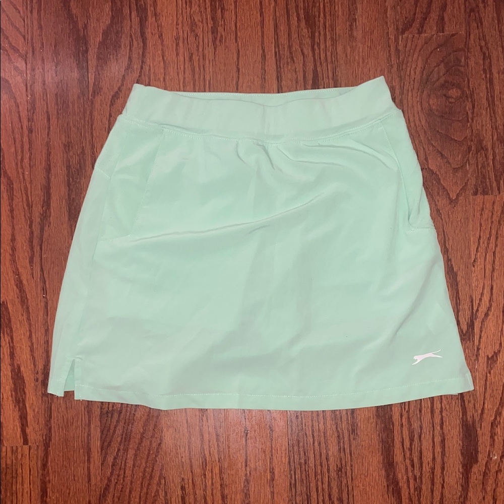 Slazenger Mint Green Mini Skirt